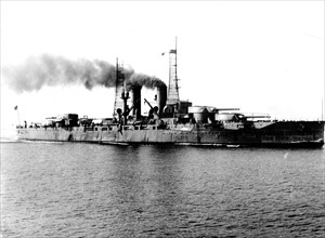 Naval ship U.S.S. Texas ca. between 1909 and 1919