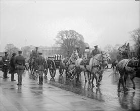 Funeral procession of President William Howard Taft ca. between 1909 and 1923