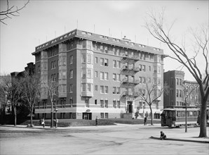 Congressional apartment house in Washington D.C. ca. between 1909 and 1919