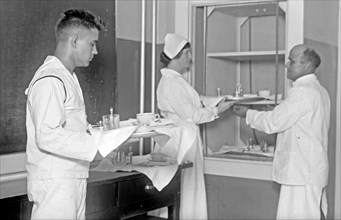 Nurse at the Naval Hospital ca. between 1909 and 1932