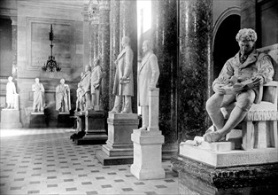 Statues in Statuary Hall, U.S. Capitol ca. between 1909 and 1923