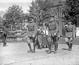 General Pershing's arrival, Washington. D.C. ca. between 1909 and 1932