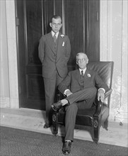 Senator Smoot & son ca. between 1909 and 1932