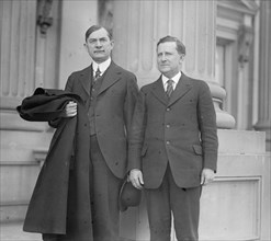 Senator William Kirby of Arkansas and Senator Morris Sheppard of Texas ca. between 1909 and 1920