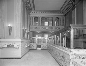 Merchants Bank interior ca. between 1909 and 1940