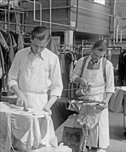 Men working at Tolman Laundry, [Washington. D.C.] ca. between 1909 and 1923