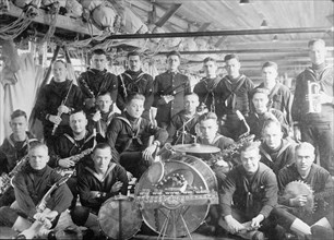 Great Lakes Naval training station orchestra ca. between 1909 and 1920