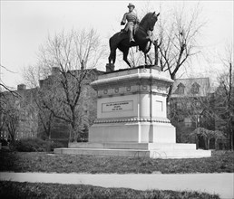 McPherson equestrian statue ca.  between 1918 and 1920