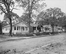 Houses in Silver Spring Maryland ca.  between 1918 and 1928