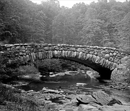 A bridge in Rock Creek Park ca.  between 1918 and 1920