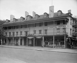 Old Capitol Hotel (Capital Hotel) n Washington D.C. ca.  between 1918 and 1928