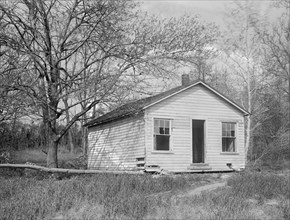 Old School House, Aaron Burr property, Silver Spring, Maryland ca.  between 1918 and 1921