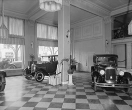 Early 20th century car showroom / dealership,  ca.  between 1918 and 1928