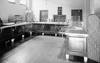 E.B. Adams Company All States Hotel, empty cafeteria ca.  between 1918 and 1928