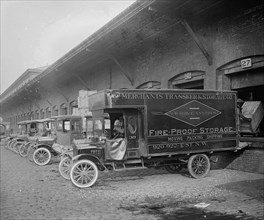 Ford Motor Company, Merchants Transfer and Storage truck ca.  between 1918 and 1928