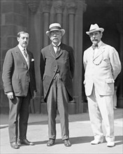 Jorge Corbacho, Peruvian Congress, Dr. Ignacio Calderon, Bolivian Minister, Dr. Frederico Alfonso, former Peruvian Minister ca. between 1909 and 1920
