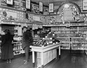 Interior of People's Drug Store, Washington, D.C. area ca. 1909