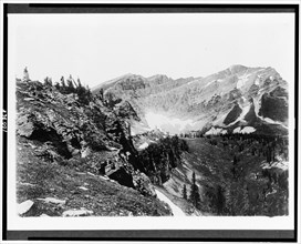 Glacier National Park. On the Continental Divide. Kipps Summit ca. 1909