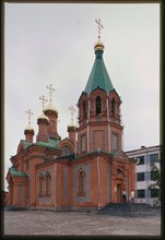 Church of Saint Inokentii (1897-98), northwest view, Khabarovsk, Russia; 2000