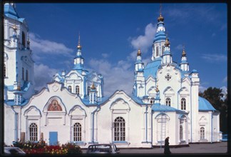 Cathedral of the Icon of the Sign (1768-1801), early 20th century, south view, Tiumen', Russia 1999.