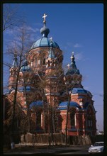 Church of the Kazan Icon of the Virgin (1885-92), northeast view, Irkutsk, Russia; 1999