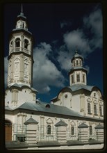 Church of the Trinity (1770-75), southwest view, Makar'e village, Viatka, Russia 1999.