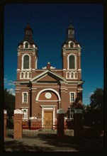 Catholic Church of St. Alexander (1899-1903), west view, Viatka, Russia 1999.