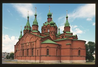 Church of Saint Alexander Nevskii (1914), southeast view, Cheliabinsk, Russia; 2003