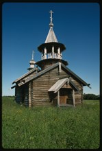 Chapel of the Dormition (late 17th century?), west view, Kizhi Island, Russia; 1993