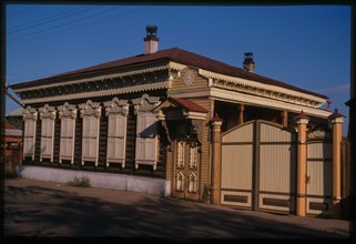 Log house (Banzarov St. #15), (1900), Ulan-Ude, Russia; 2000