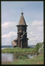 Church of the Dormition (1774), southeast view, Kondopoga, Russia; 2000