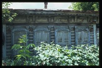 Log house (Red Army Street #68), (late 19th century), Cheliabinsk, Russia; 2003