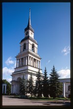 Bell tower of Church of the Transfiguration of the Savior (1823), Slobodskoi, Russia 1999.