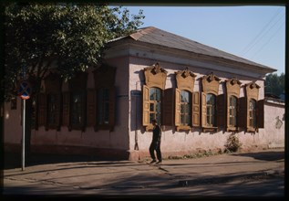 Ovsiankin house (late 19th century), Ulan-Ude, Russia; 2000