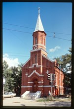German Lutheran Church (1861-64), southwest view, Perm', Russia 1999.