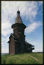 Church of the Dormition (1774), northeast view, Kondopoga, Russia; 2000