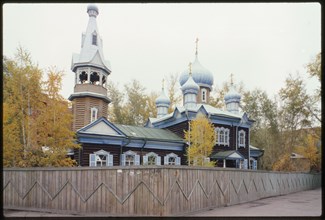 Old Believer Church of the Trinity (around 1907), southwest view, Tomsk, Russia; 1999