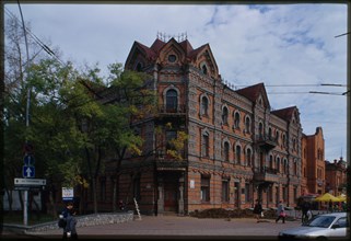 Pliusin Building (now Regional Library) (1900-02), Khabarovsk, Russia; 2000