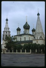 Church of Elijah the Prophet (1647-50), southwest view, Yaroslavl, Russia; 1992