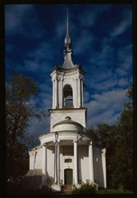 Church of St. Varlaam Khutinsky (1780), west view, Vologda, Russia 1998.