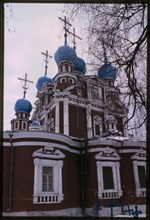 Church of the Kazan Icon of the Virgin, (1694), southeast view, Ustiuzhna, Russia; 1998