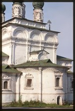 Trinity Cathedral (1684-97), east facade, Solikamsk, Russia 1999.