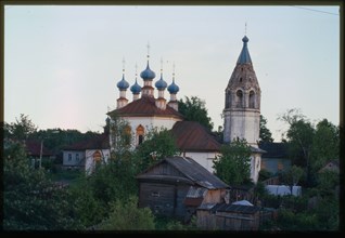 Church of the Annunciation (1762), northwest view, Ustiuzhna, Russia; 2001