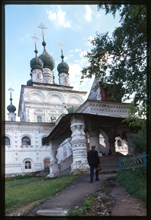 Trinity Cathedral (1684-97), west view, Solikamsk, Russia 1999.