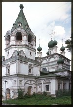 Church of the Epiphany (1687-95), southwest view, Solikamsk, Russia 1999.