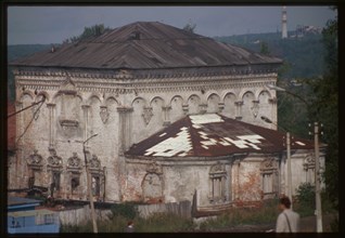 Church of the Elevation of the Cross (1698-1709), southeast view, Solikamsk, Russia 1999.