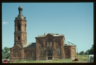 Church of Saint Alexander Nevskii (1910), south facade, Kharino, Russia; 2003