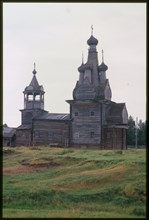 Church of the Hodigitria Icon of the Virgin (1763), south view, Kimzha, Russia; 2000
