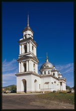Church of the Resurrection (1830-38), southwest view, Kiakhta, Russia; 2000