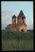 Church of the Intercession (1863), northwest view, Kharlushi, Russia; 2003